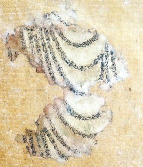 白象塔出土的活字印刷品